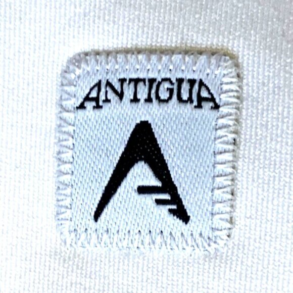 Antigua 1/4 Zip Pullover Top White Seattle Seahawks Men's L #33F - Picture 7 of 10